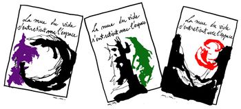 La mue du vide s'entretient avec l'espace