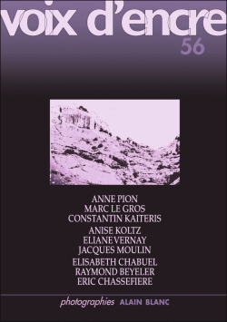 revue Voix d’Encre n° 56, mars 2017 Voix d'encre 56 2
