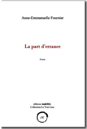 Anne-Emmanuelle Fournier  La Part d'errance 3