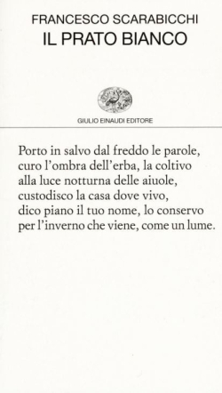 Francesco Scarabicchi  Il prato bianco bis
