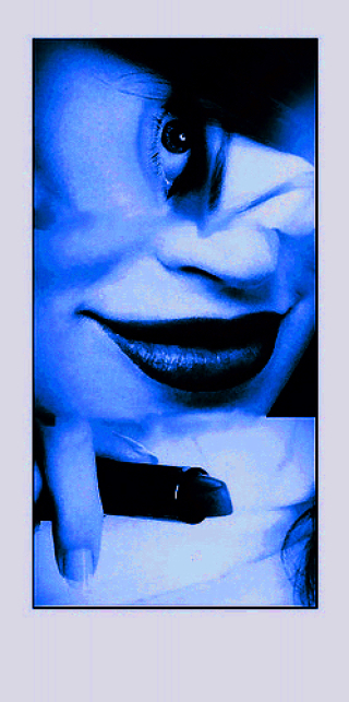 Eve en bleu Klein Eve en bleu Klein